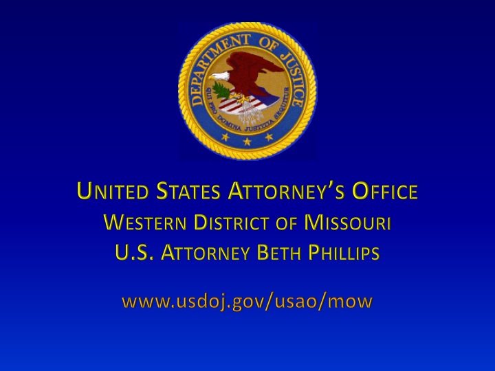 united states attorney s office western district of missouri u s attorney beth phillips