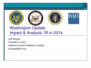 Washington Update: Impact &amp; Analysis: IR in 2014