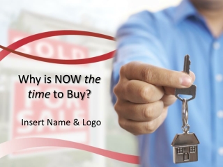 Why is NOW the time to Buy?