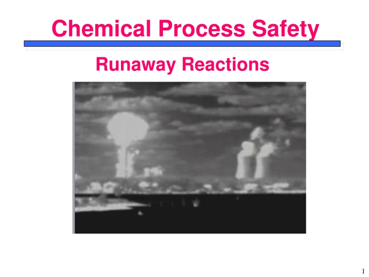 chemical process safety