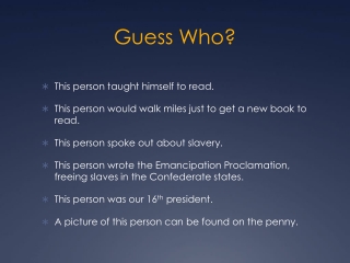 guess who