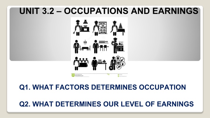 unit 3 2 occupations and earnings