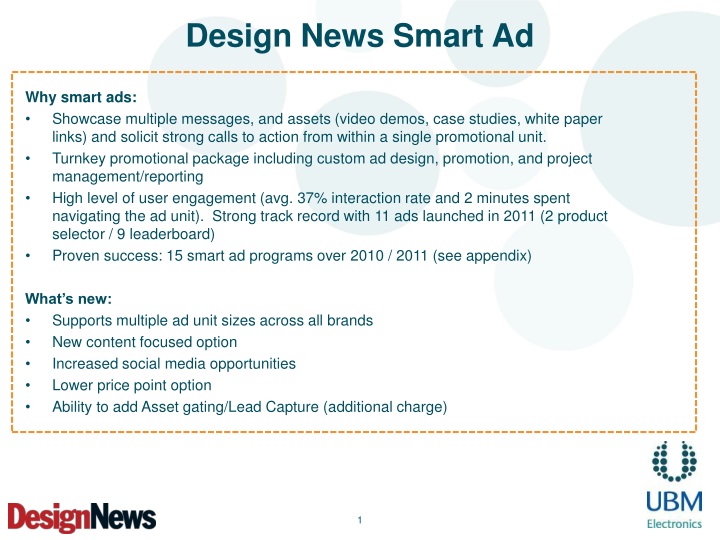 design news smart ad