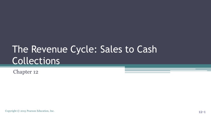 the revenue cycle sales to cash collections