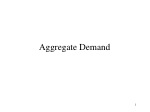 Aggregate Demand - slide 1