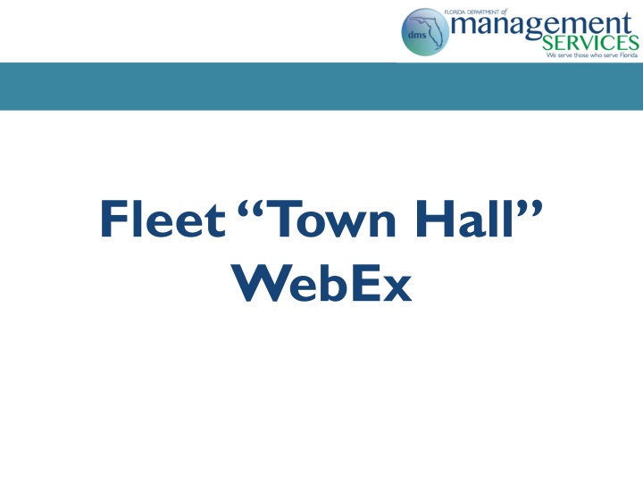 fleet town hall webex