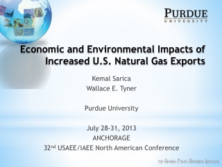 Economic and Environmental Impacts of Increased U.S. Natural Gas Exports