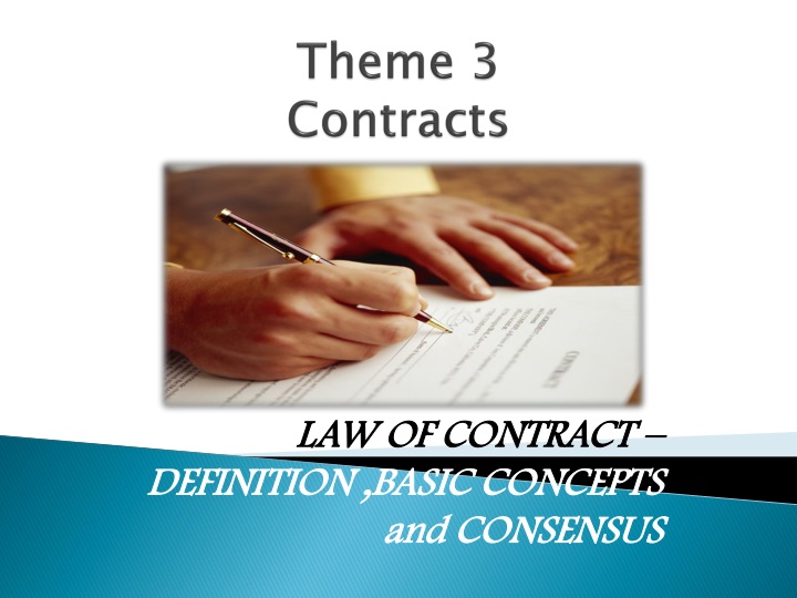 theme 3 contracts