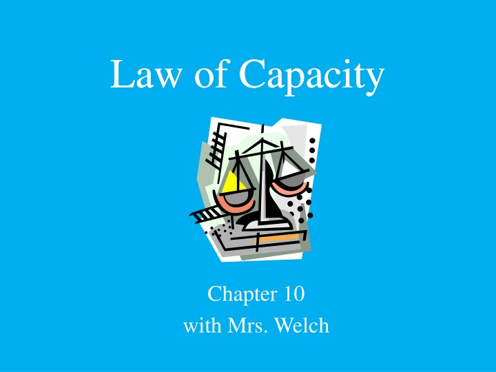law of capacity
