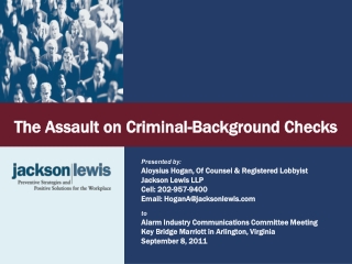 The Assault on Criminal-Background Checks
