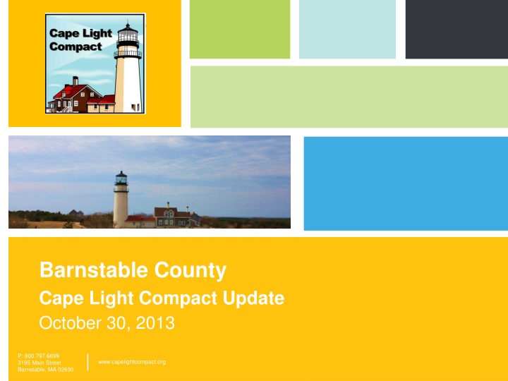 barnstable county cape light compact update