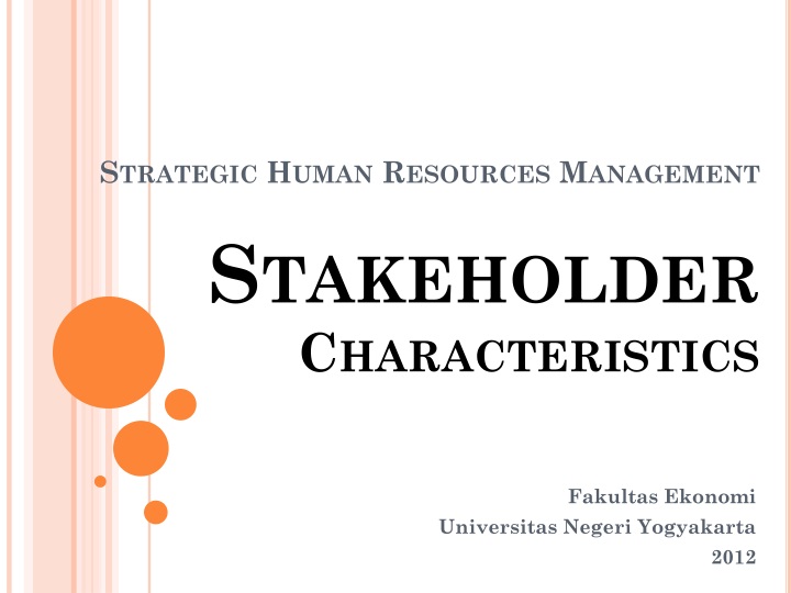 strategic human resources management stakeholder characteristics