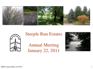 Steeple Run Estates Annual Meeting January 22, 2011