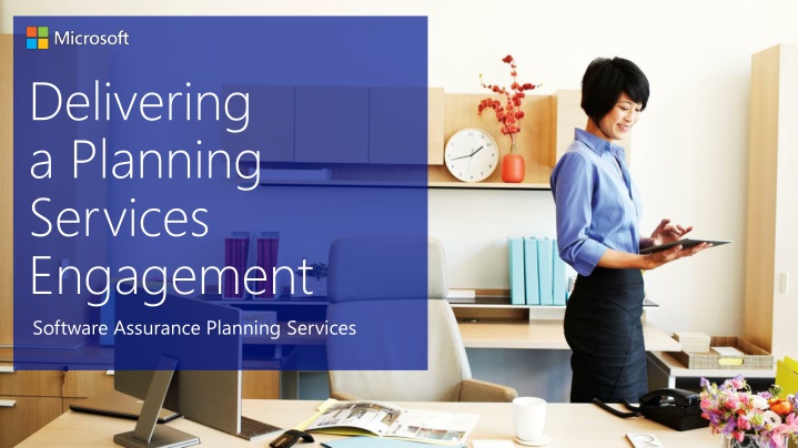 delivering a planning services engagement