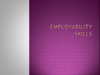 Employability Skills