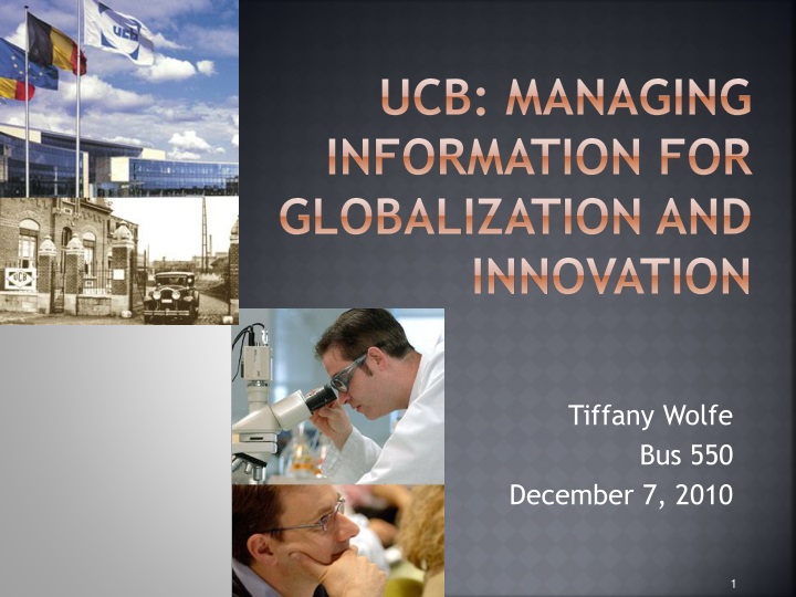 ucb managing information for globalization and innovation