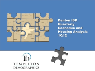Denton ISD Quarterly Economic and Housing Analysis 1Q12