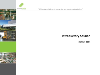 Introductory Session 21 May 2014