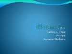 ESPE Sales Class - slide 1