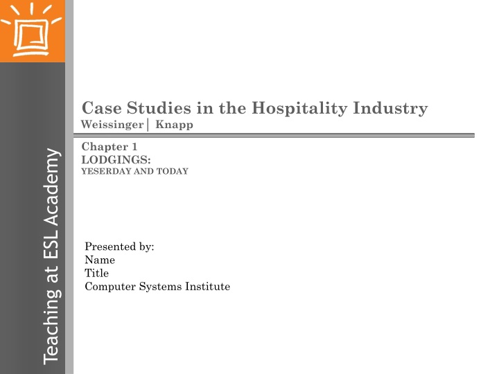 case studies in the hospitality industry weissinger knapp