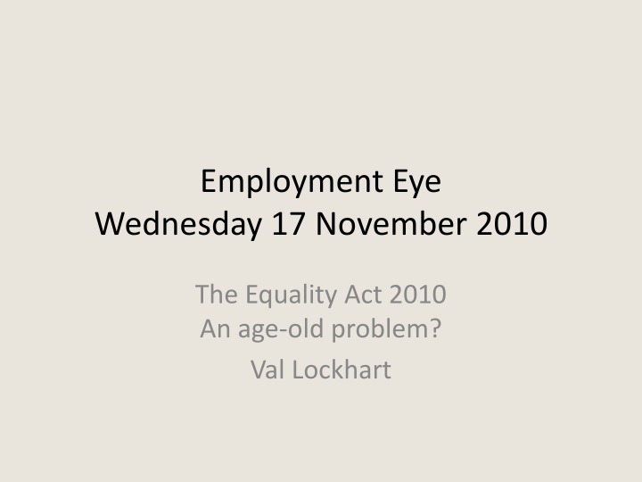 employment eye wednesday 17 november 2010