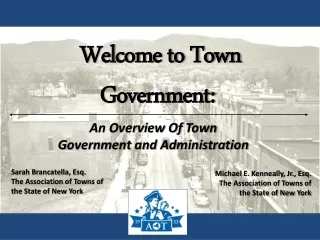 Welcome to Town Government:
