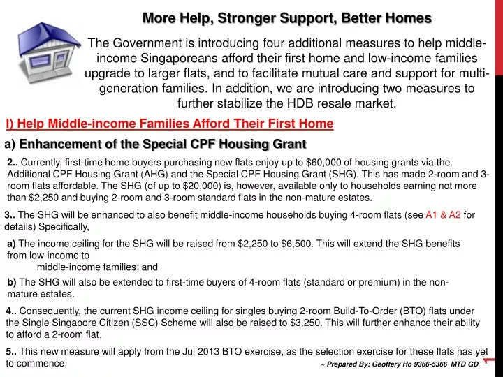 more help stronger support better homes