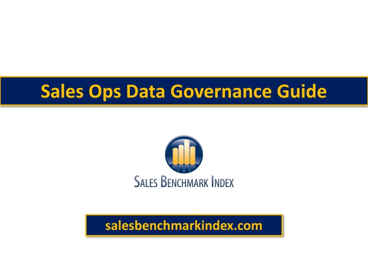 sales ops data governance guide