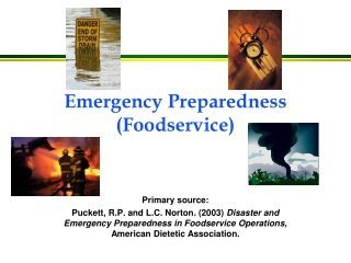 Emergency Preparedness (Foodservice)