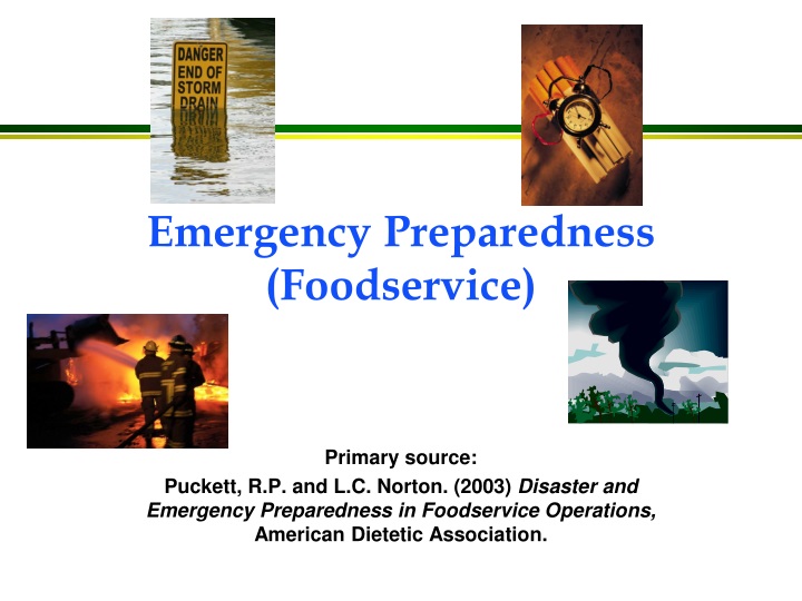 emergency preparedness foodservice