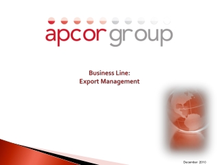 Business Line: Export Management
