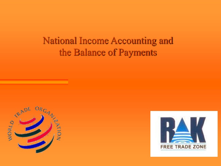 national income accounting and the balance