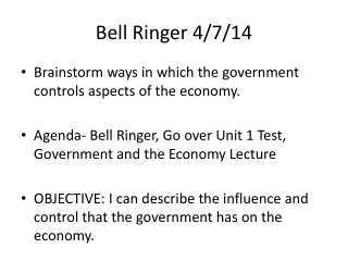 Bell Ringer 4/7/14