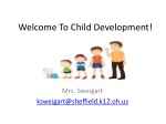 Welcome To Child Development! - slide 1