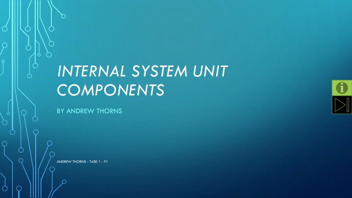 internal system unit components