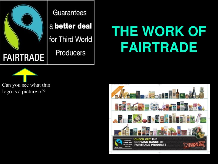 the work of fairtrade