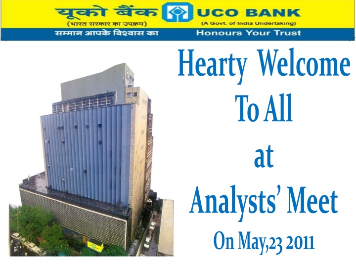 hearty welcome to all at analysts meet