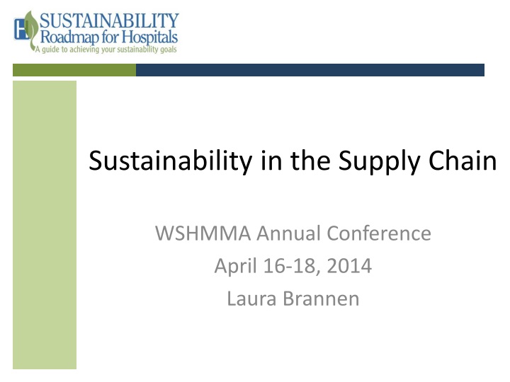 sustainability in the supply chain