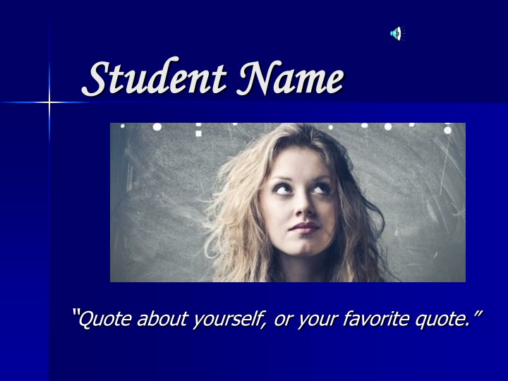 student name