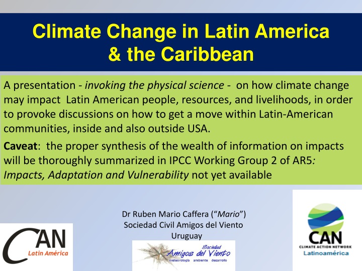 climate change in latin america the caribbean
