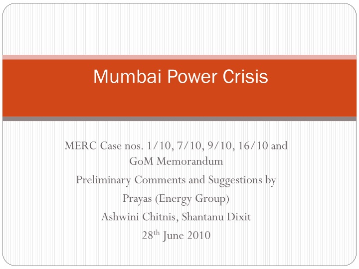 mumbai power crisis