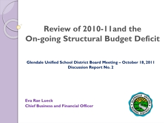 Review of 2010-11and the On-going Structural Budget Deficit