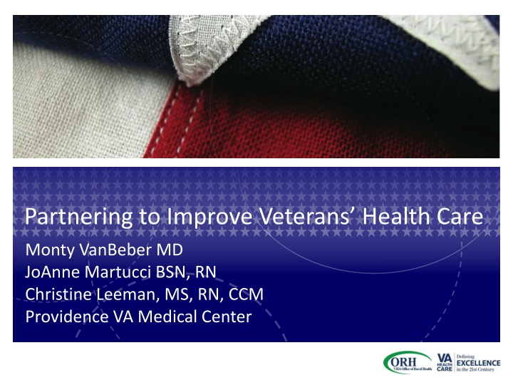 partnering to improve veterans health care