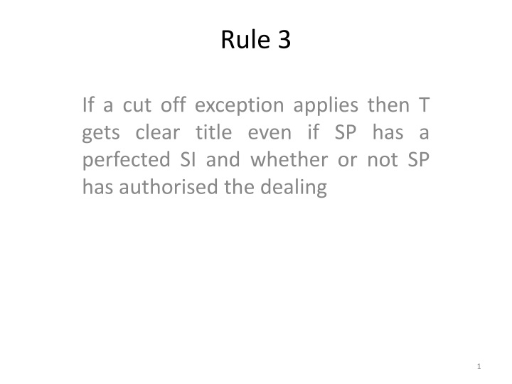 rule 3