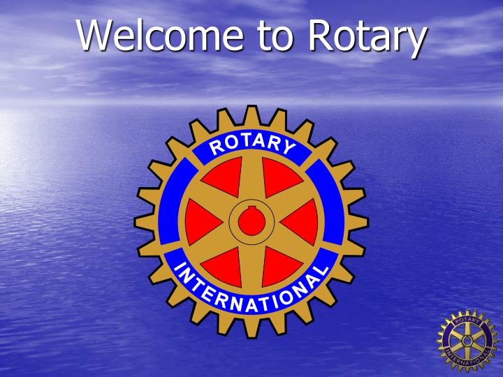 welcome to rotary