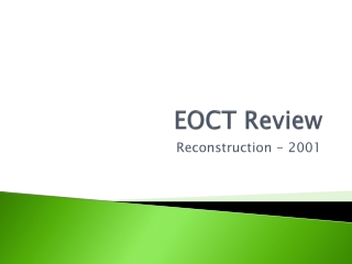 EOCT Review