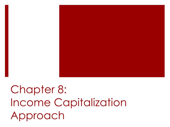 chapter 8 income capitalization approach