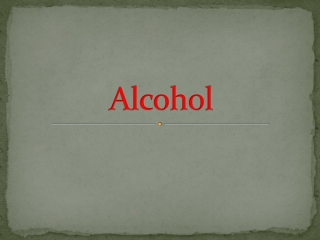 alcohol