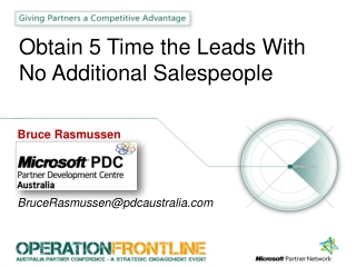 Obtain 5 Time the Leads With No Additional Salespeople