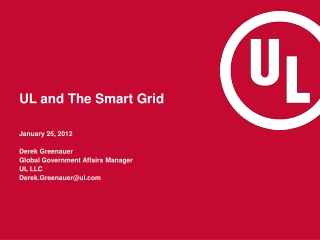 UL and The Smart Grid